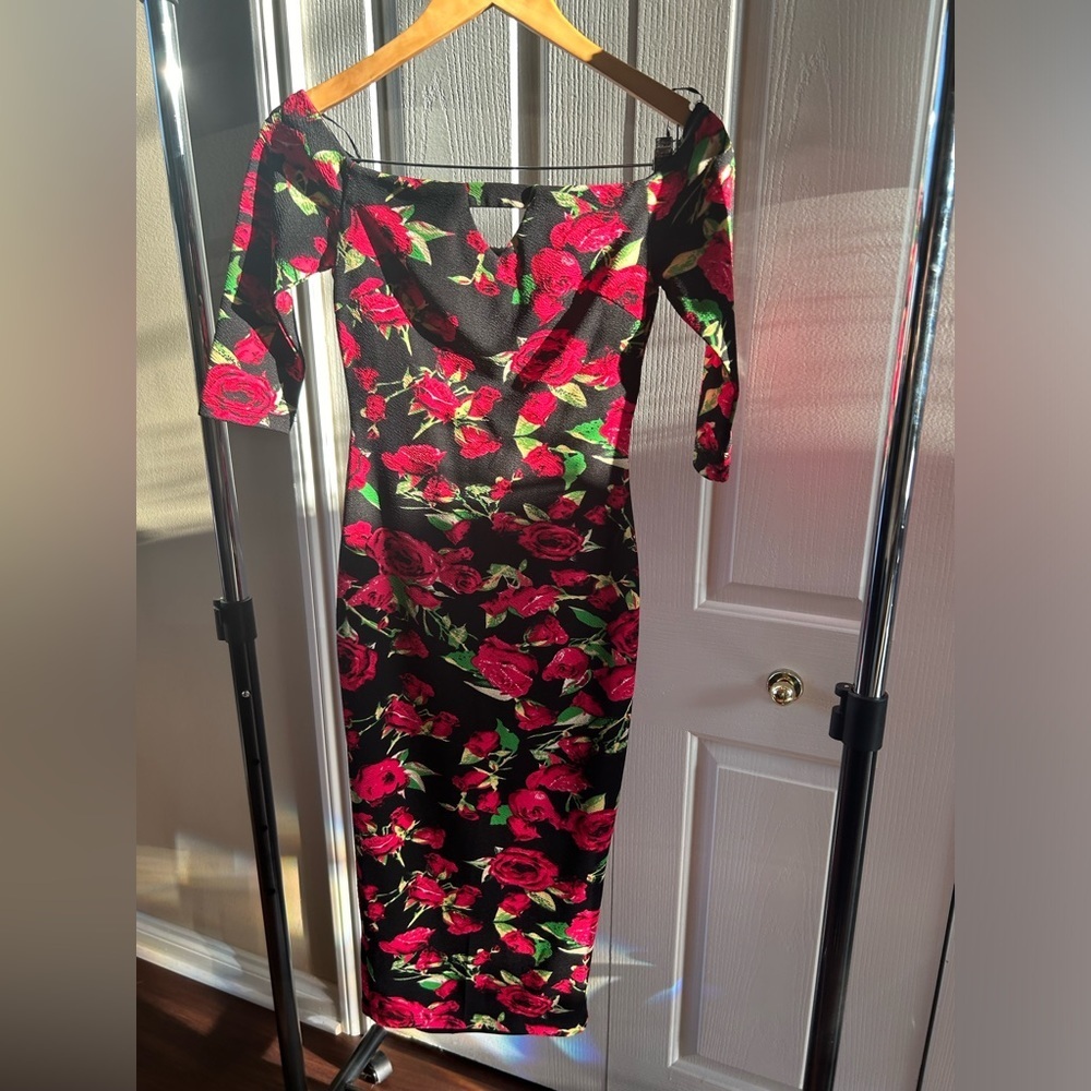 Floral Cocktail Dress​​